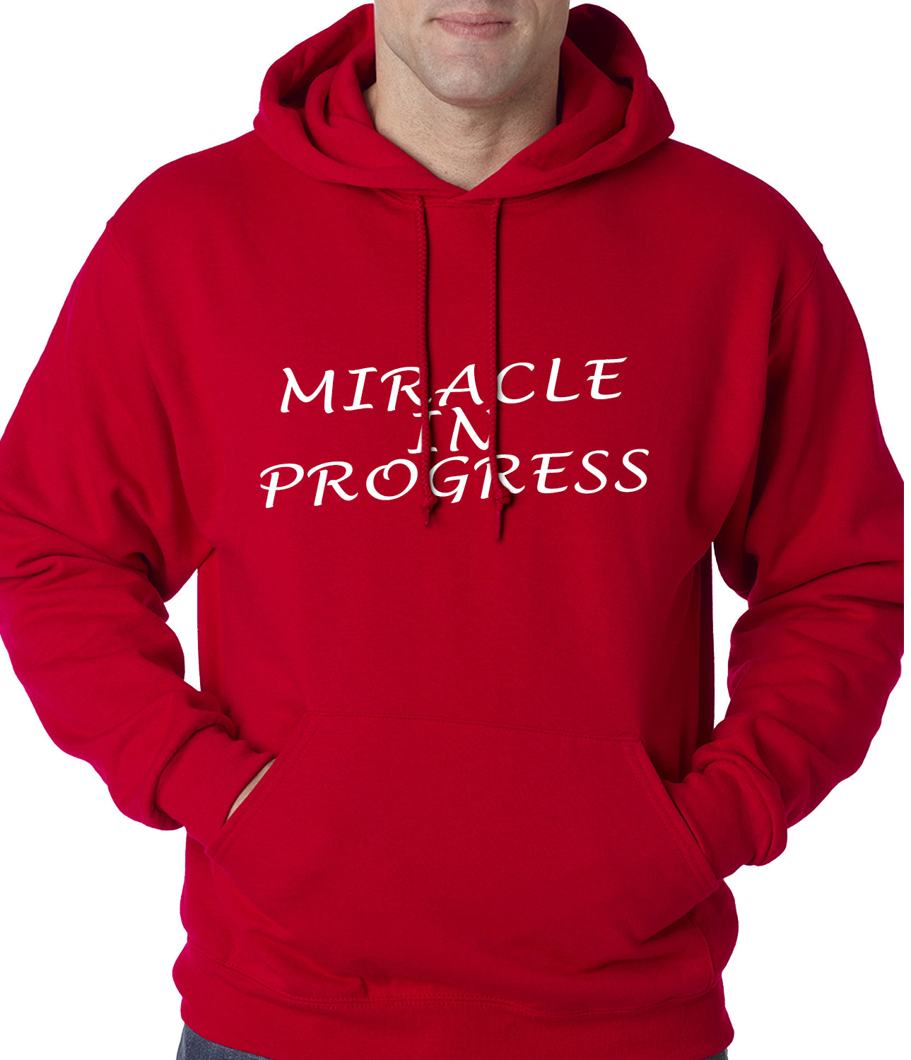Miracle In Progress Adult Hoodie