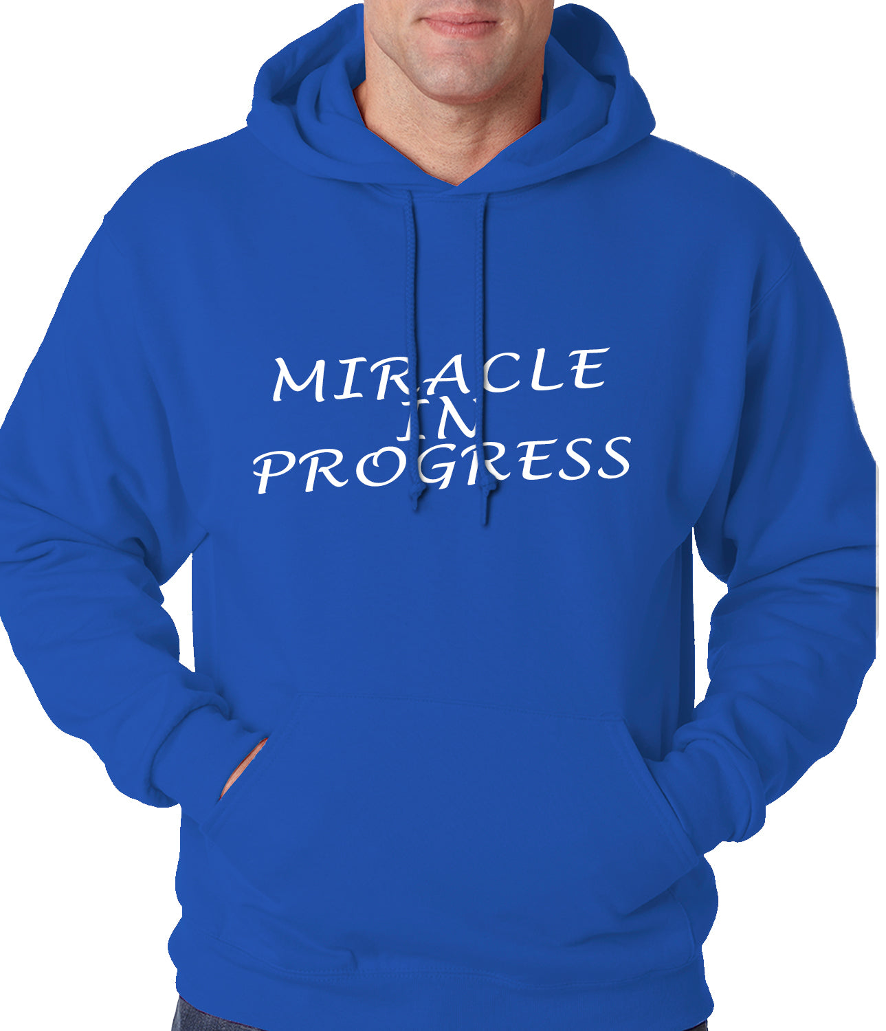 Miracle In Progress Adult Hoodie