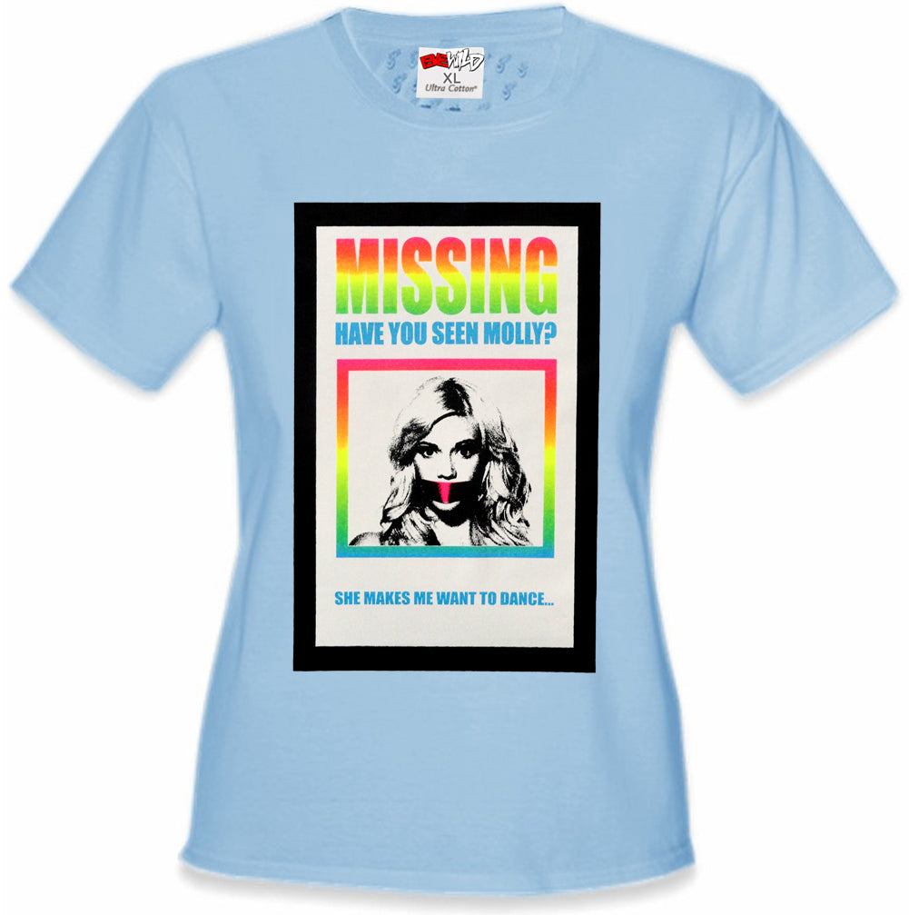MISSING - Have You Seen Molly? Girl's T-Shirt