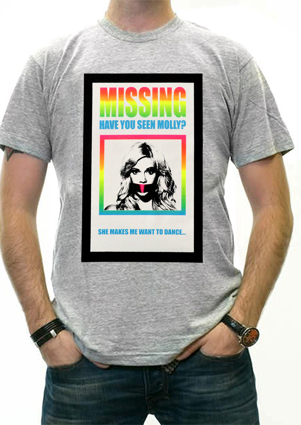 MISSING - Have You Seen Molly? Men's T-Shirt