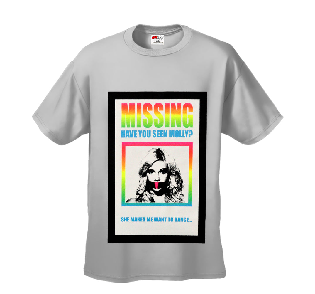 MISSING - Have You Seen Molly? Men's T-Shirt