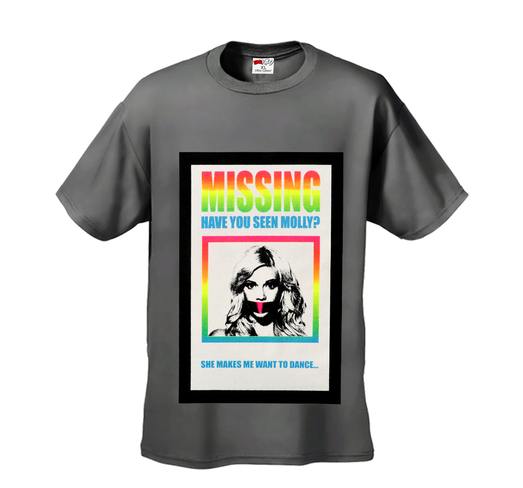 MISSING - Have You Seen Molly? Men's T-Shirt