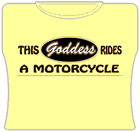 Motorcycle Goddess Girls T-Shirt