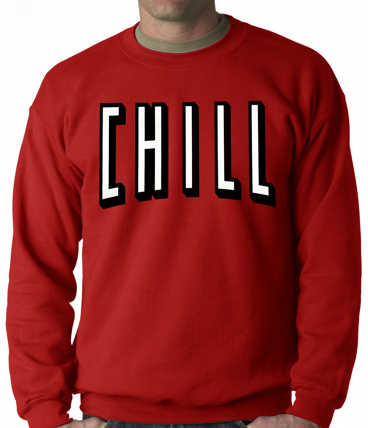 Movie & Chill Funny Hook-up Adult Crewneck