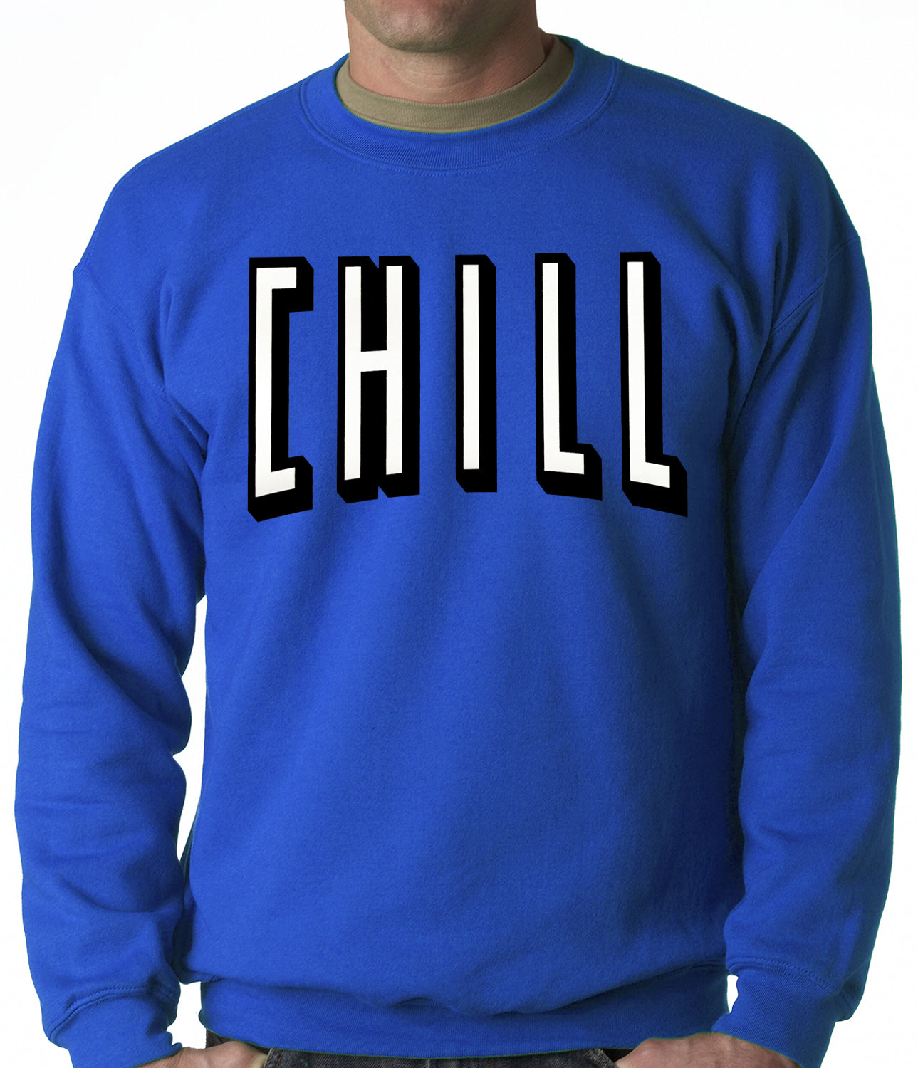 Movie & Chill Funny Hook-up Adult Crewneck