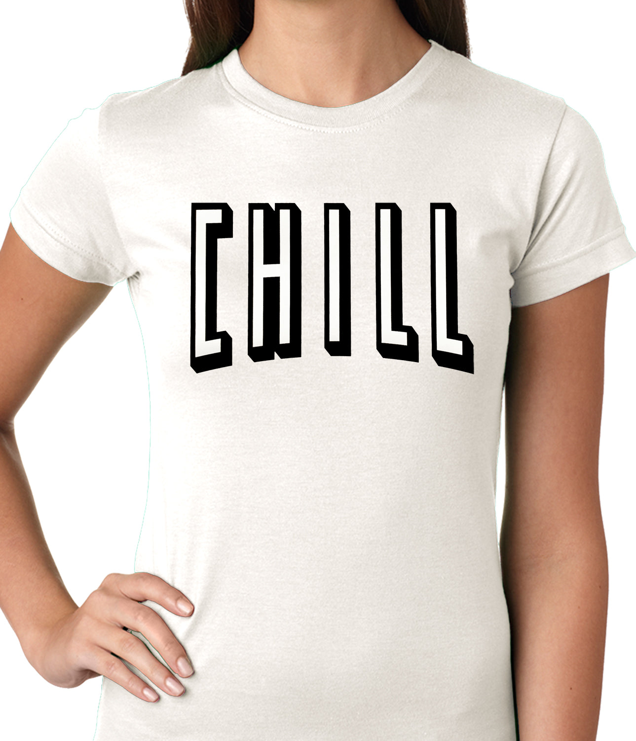 Movie & Chill Funny Hook-up Ladies T-shirt