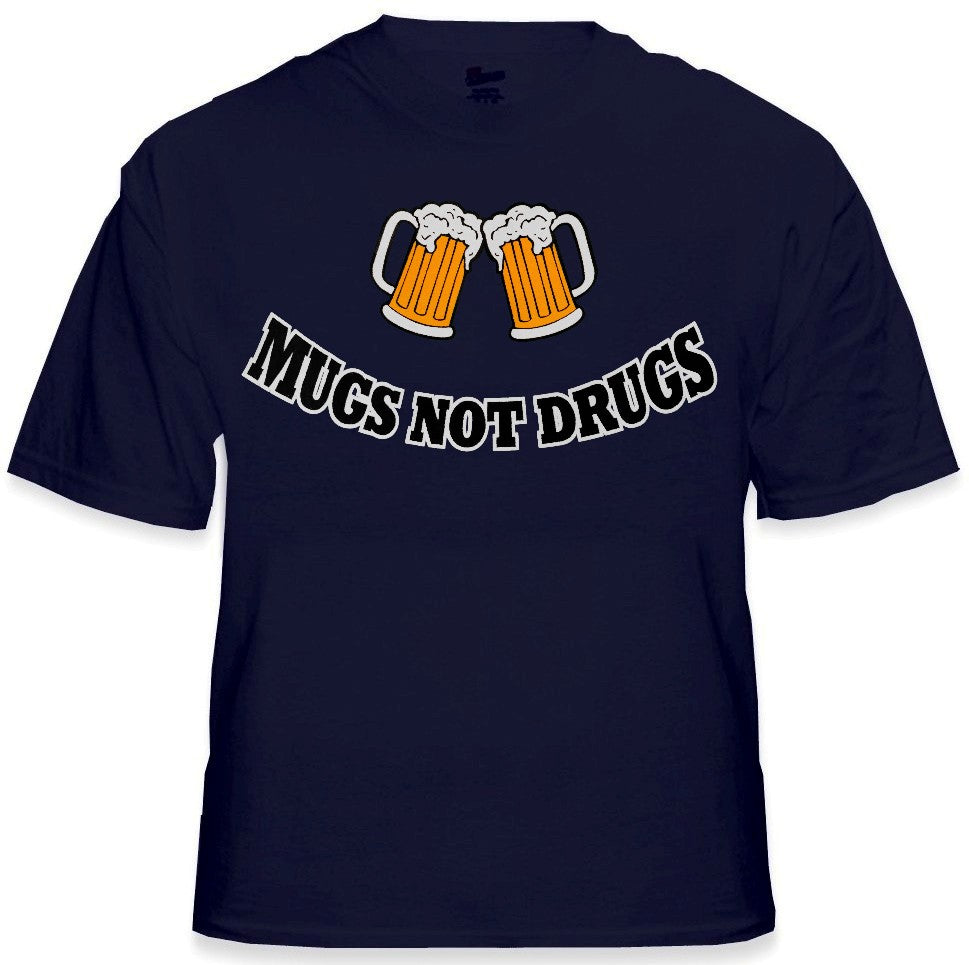Mugs Not Drugs Mens T-Shirt