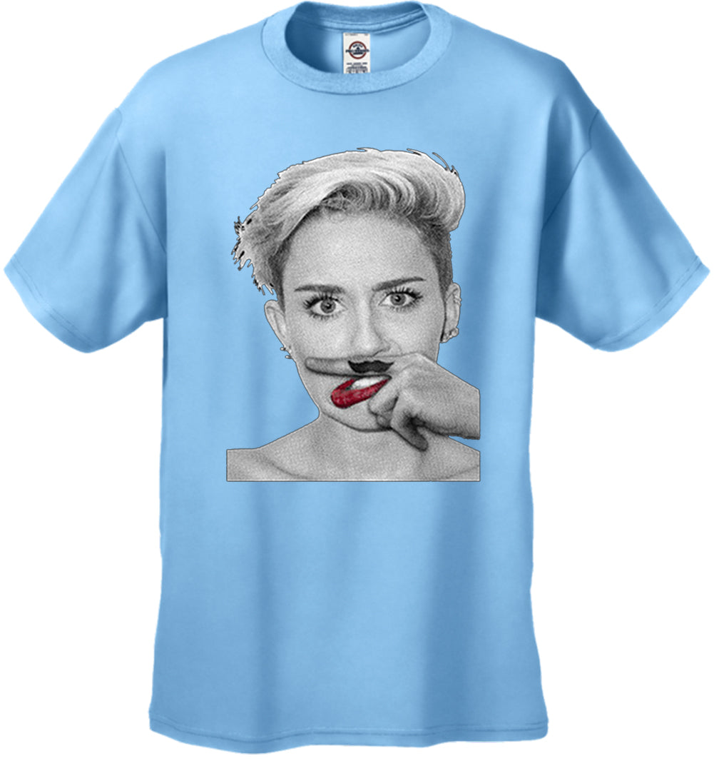 Mustache Funny Men's T-Shirt