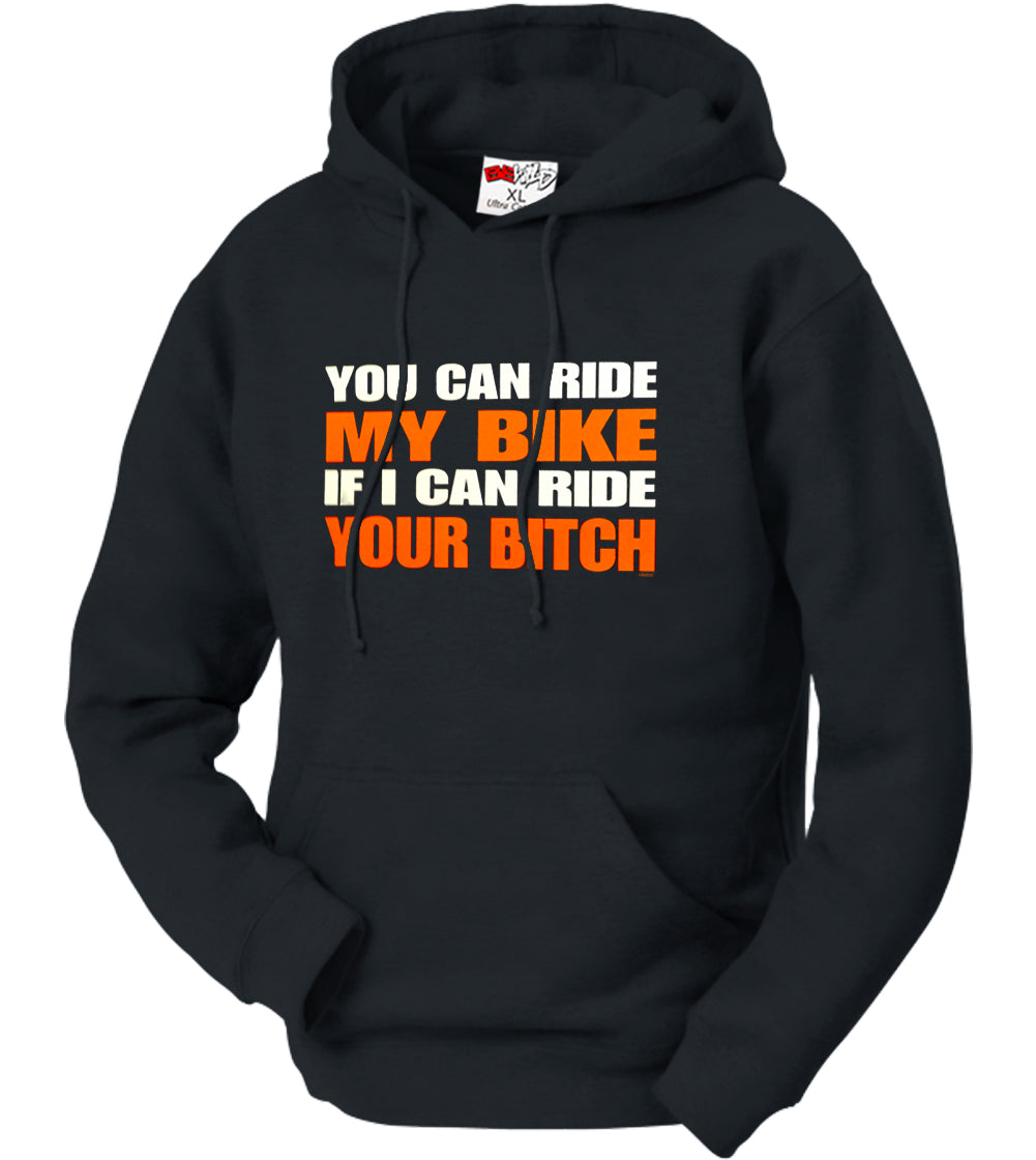 My Bike Your B*tch Adult Hoodie (Black)