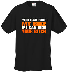 My Bike Your B*tch Men's T-Shirt (Black)