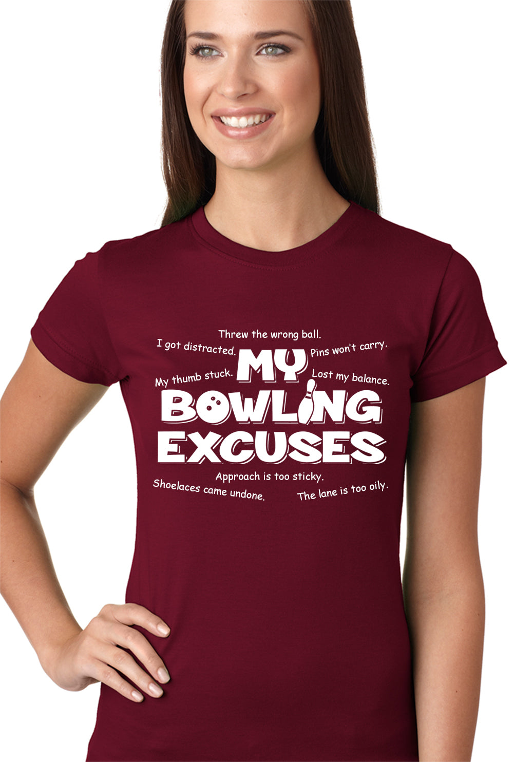 My Bowling Excuses Girls T-shirt