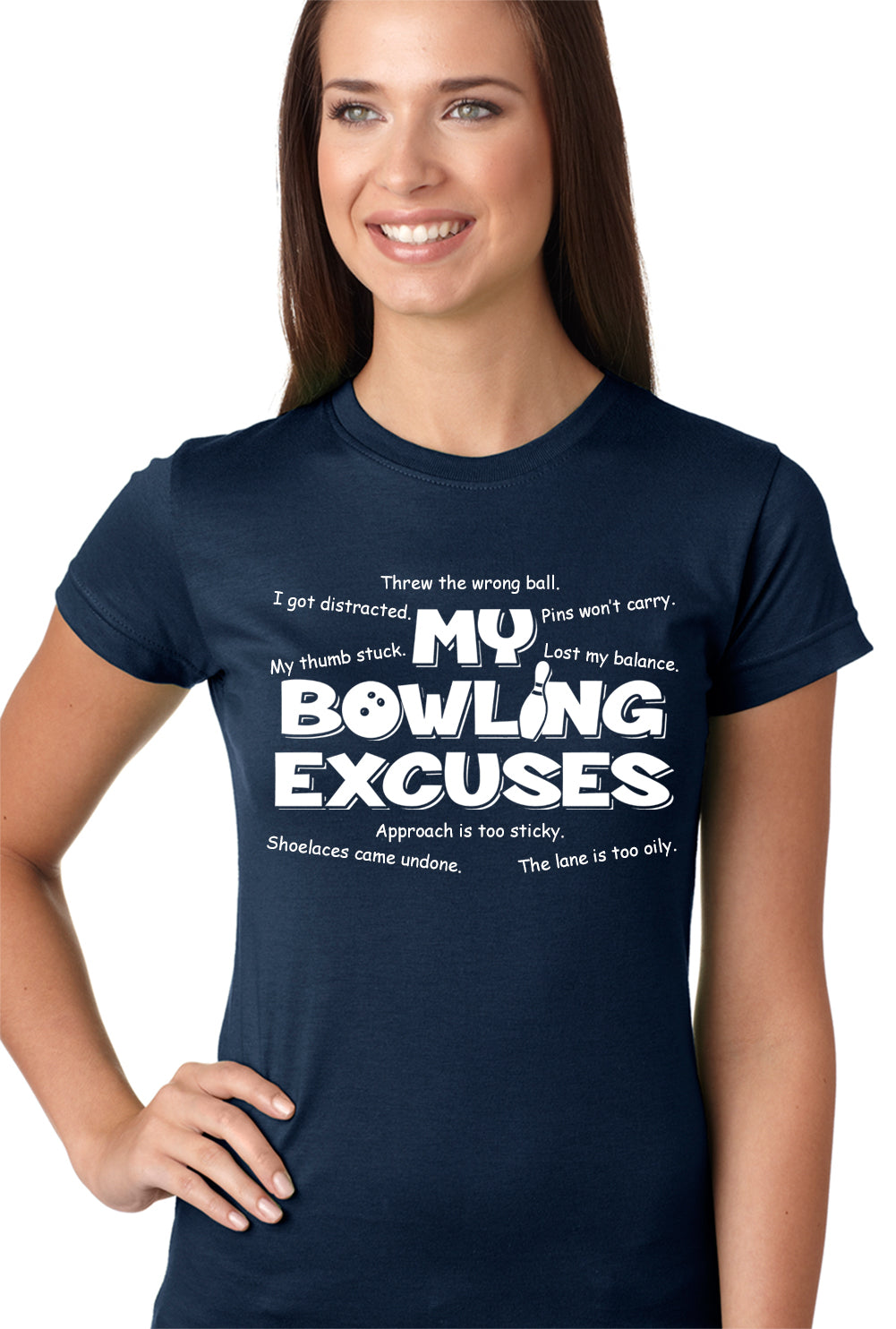 My Bowling Excuses Girls T-shirt