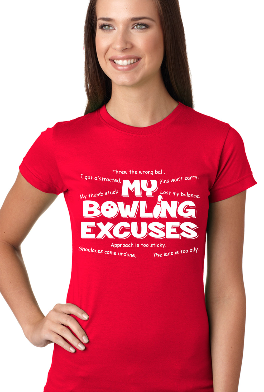 My Bowling Excuses Girls T-shirt