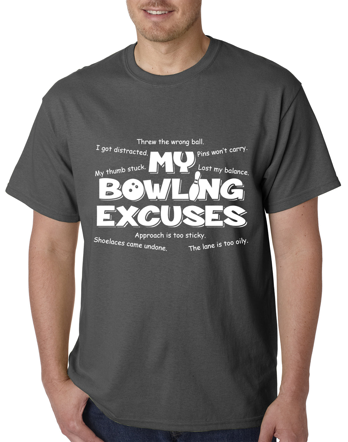 My Bowling Excuses Mens T-shirt