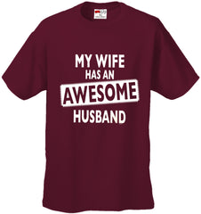 My Wife Has An Awesome Husband Men's T-Shirt