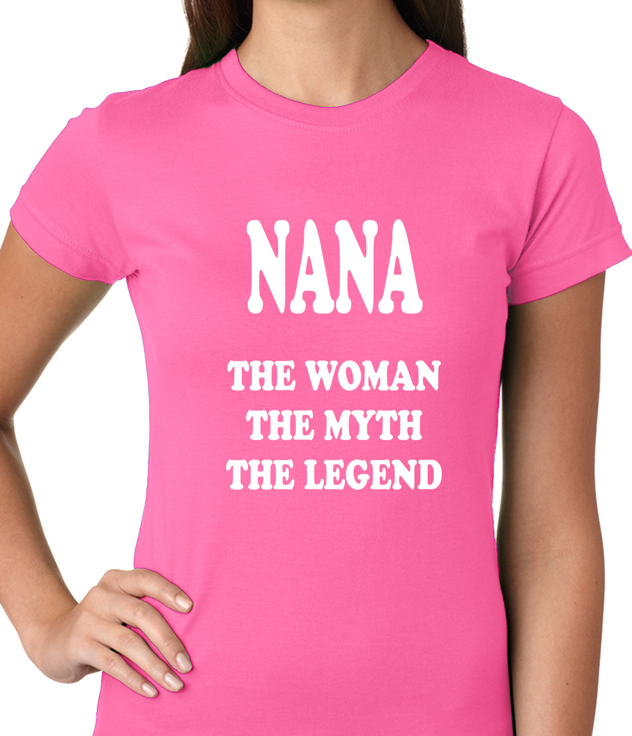 Nana The Woman The Myth The Legend Ladies T-shirt
