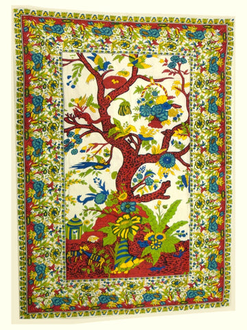 Native Purity Tree of Life Tapestry