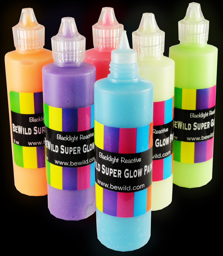 Next Generation SUPER Glow in the Dark (And Blacklight) Paint