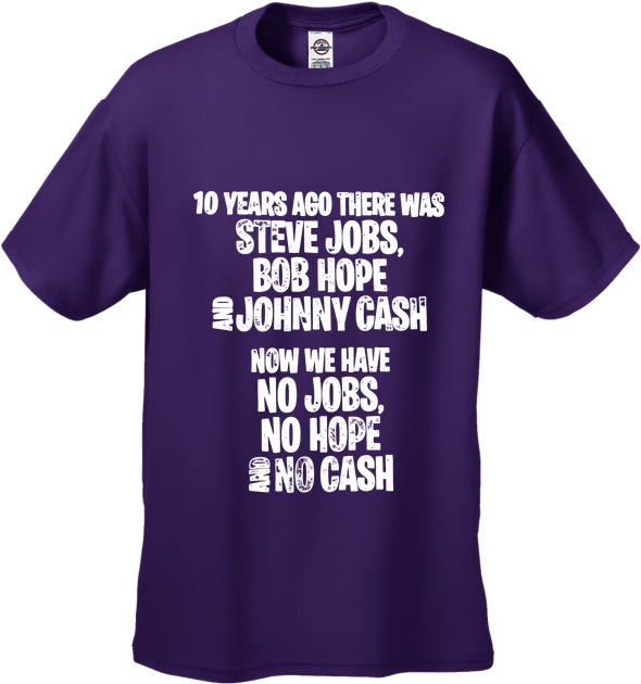 No Job No Hope And No Cash Men's T-Shirt