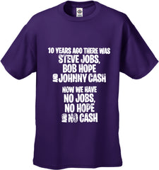 No Job No Hope And No Cash Men's T-Shirt