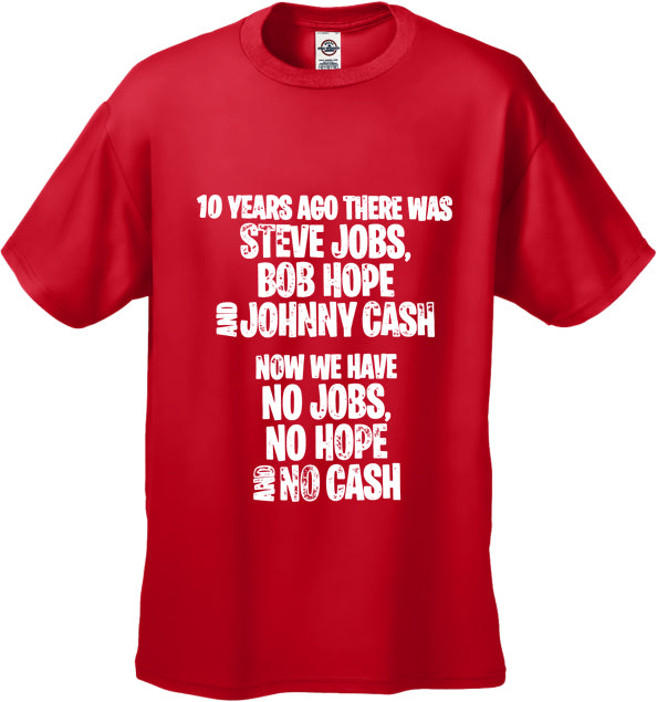 No Job No Hope And No Cash Men's T-Shirt