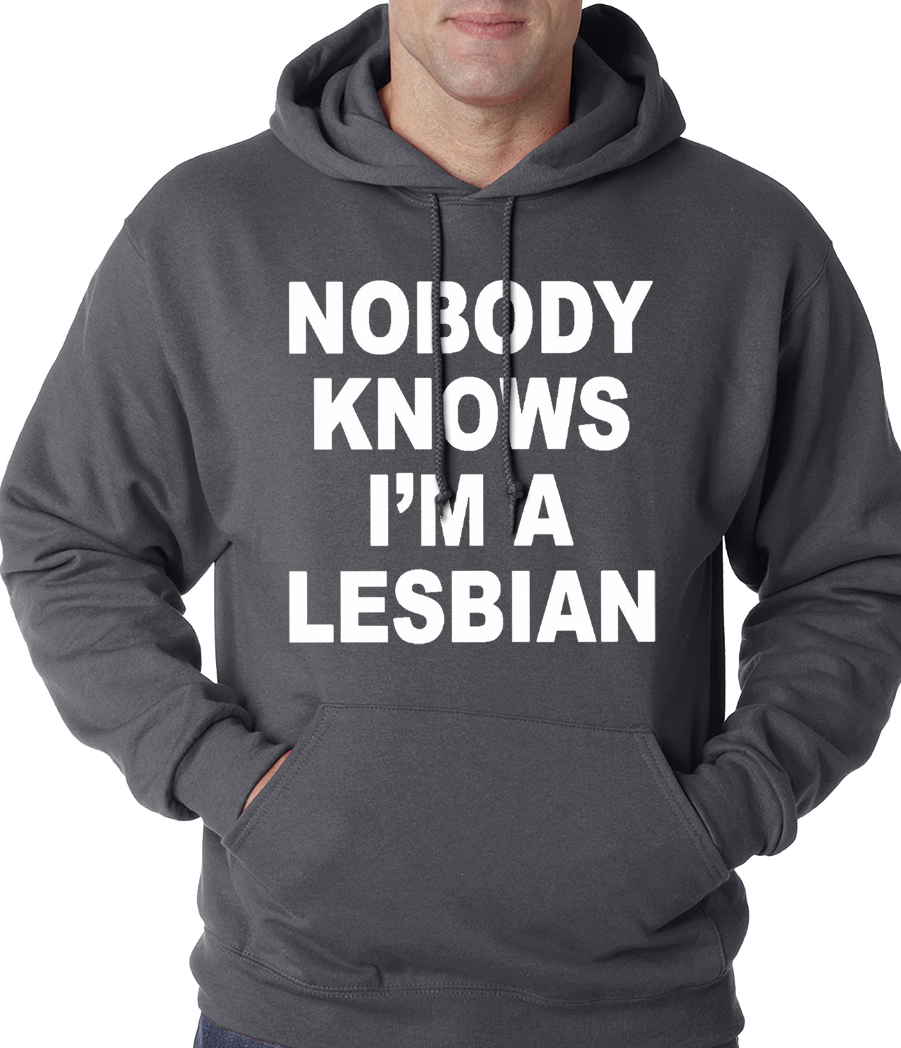 Nobody Knows I'm A Lesbian Hoodie