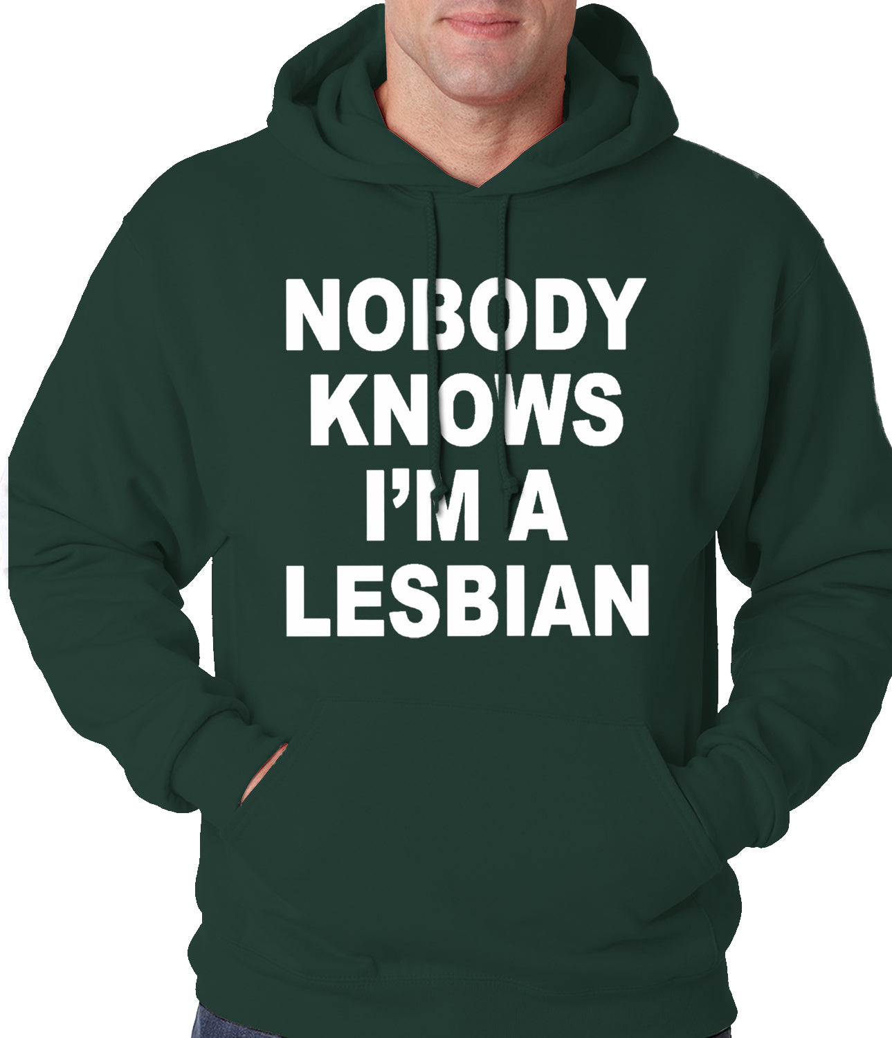 Nobody Knows I'm A Lesbian Hoodie