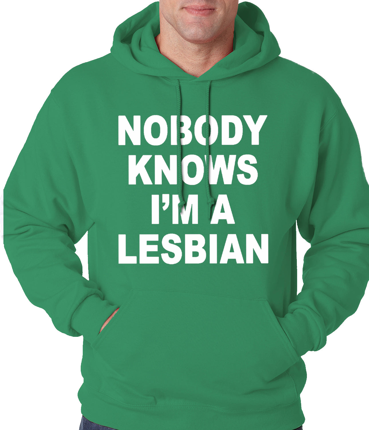 Nobody Knows I'm A Lesbian Hoodie