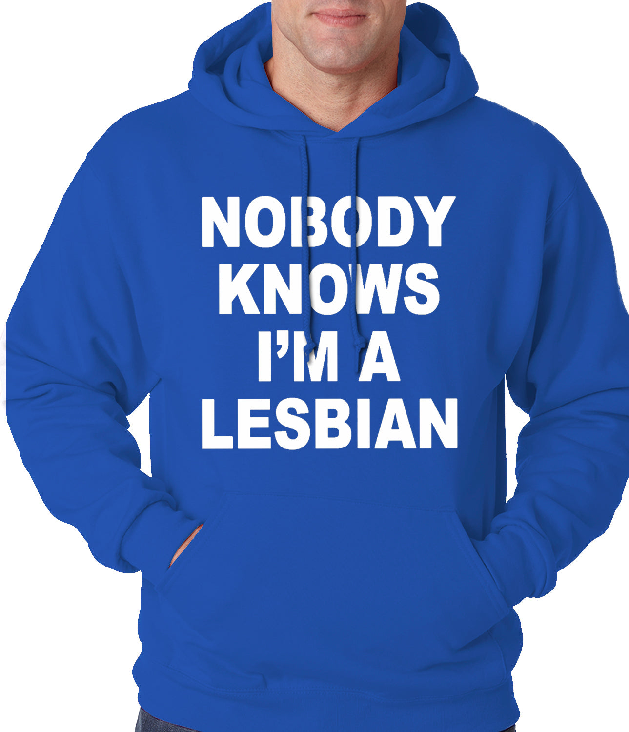 Nobody Knows I'm A Lesbian Hoodie