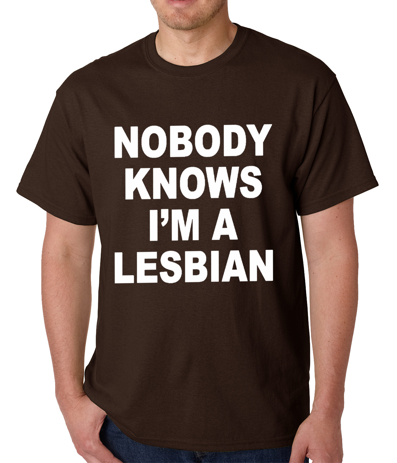 Nobody Knows I'm A Lesbian T-Shirt