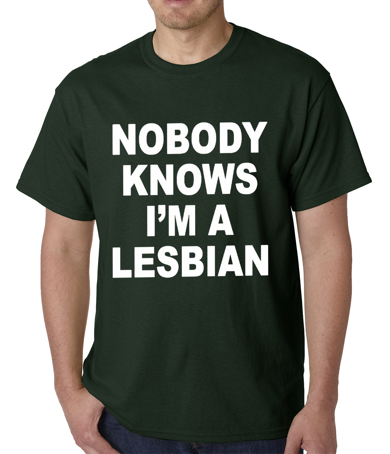 Nobody Knows I'm A Lesbian T-Shirt