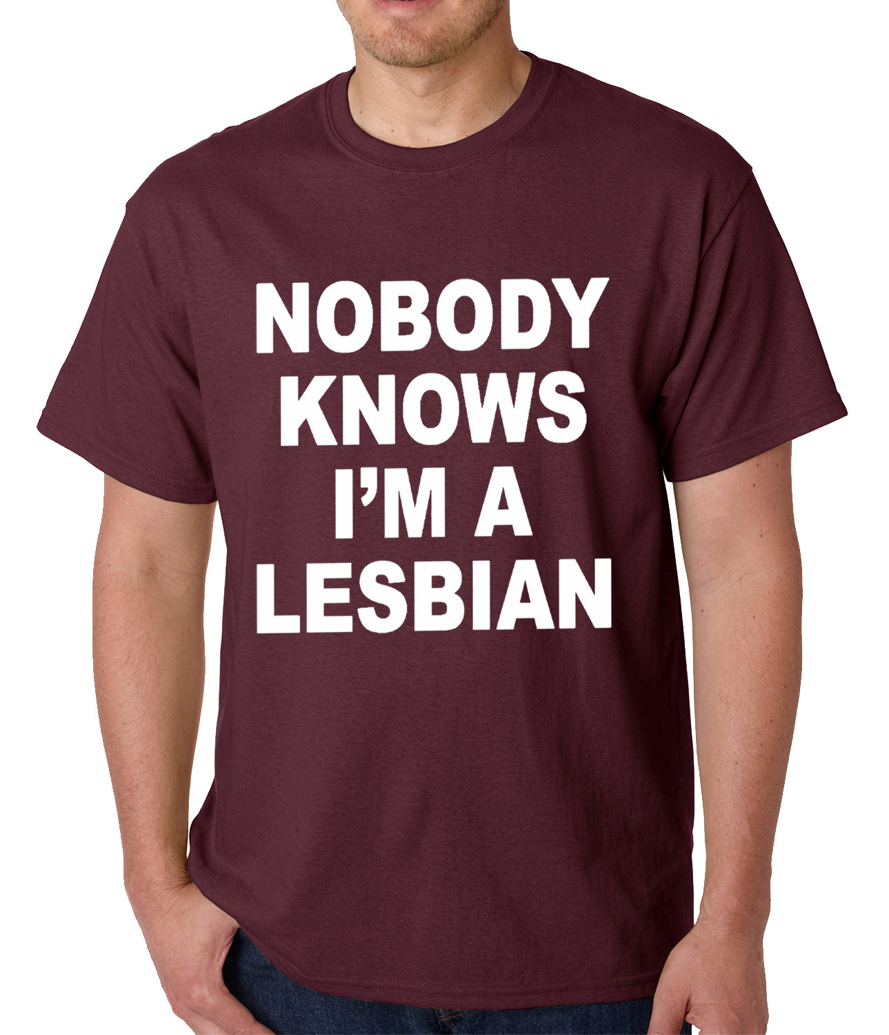 Nobody Knows I'm A Lesbian T-Shirt
