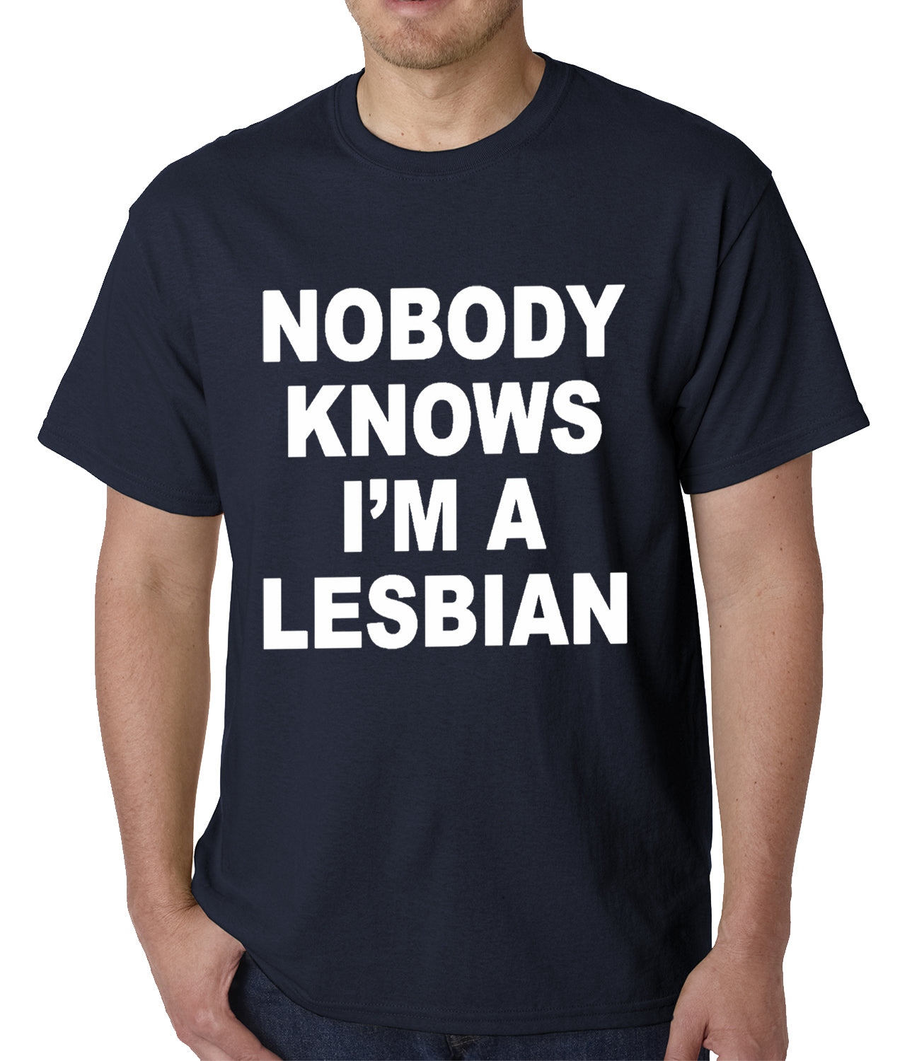 Nobody Knows I'm A Lesbian T-Shirt