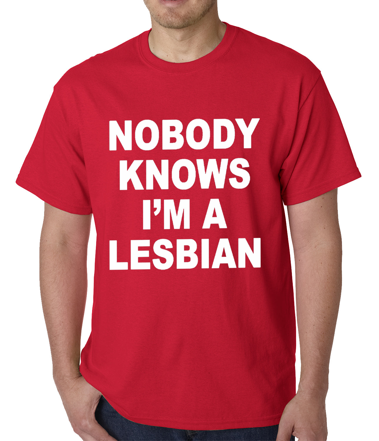 Nobody Knows I'm A Lesbian T-Shirt