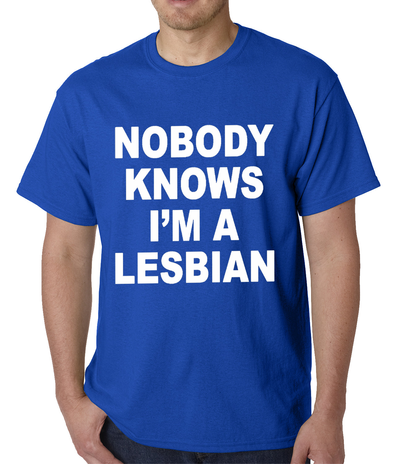 Nobody Knows I'm A Lesbian T-Shirt