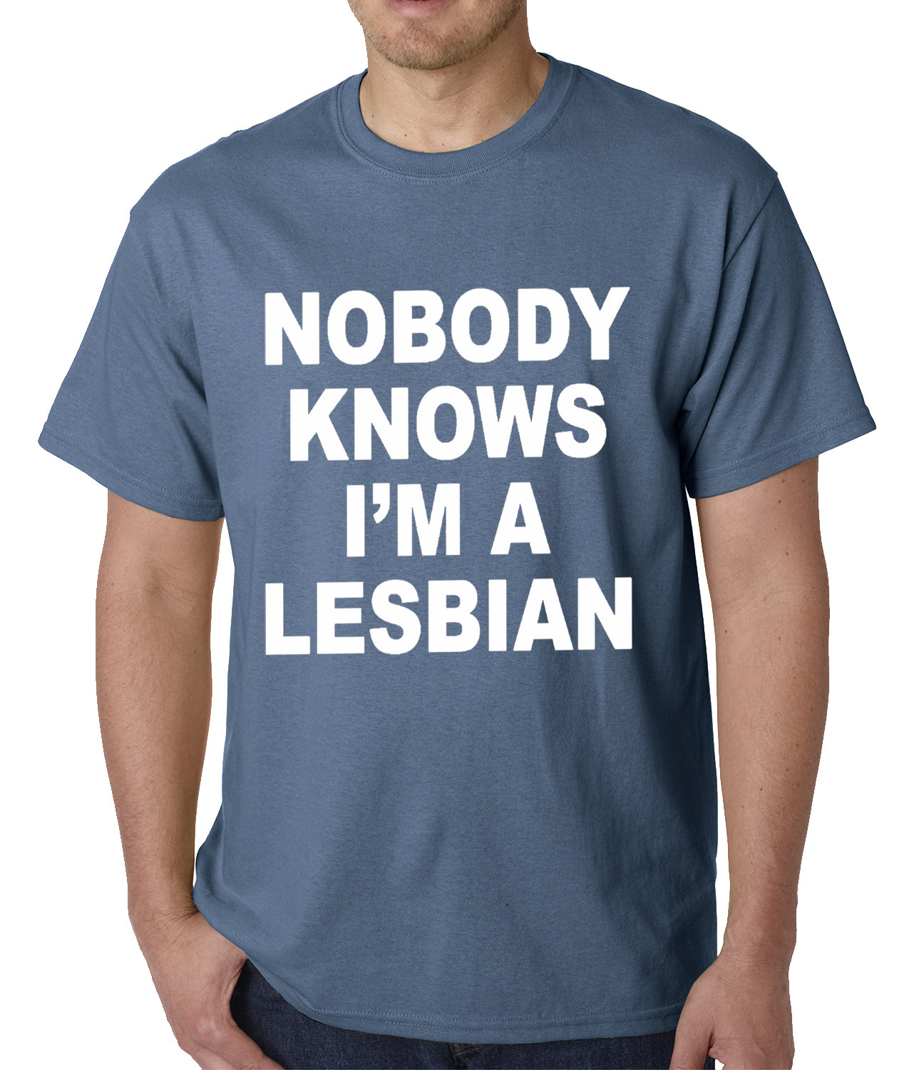 Nobody Knows I'm A Lesbian T-Shirt