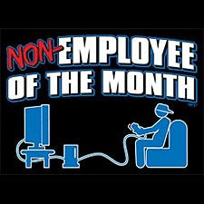 Non-Employee Of The Month Men's T-Shirt