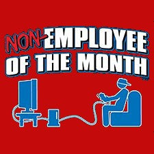 Non-Employee Of The Month Men's T-Shirt