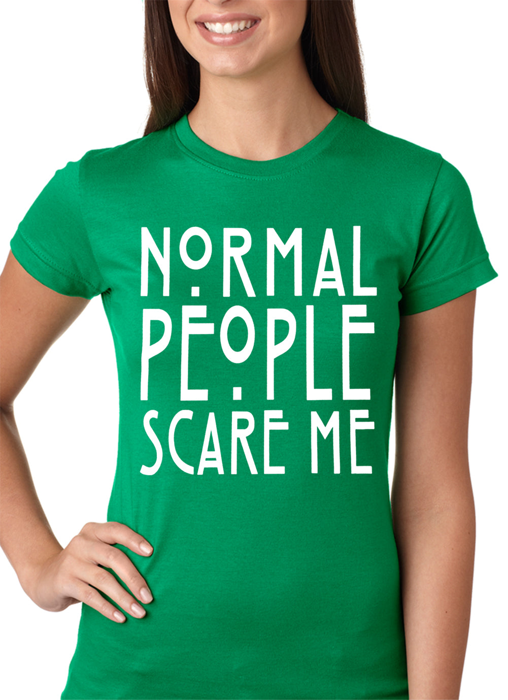 Normal People Scare Me Girls T-shirt