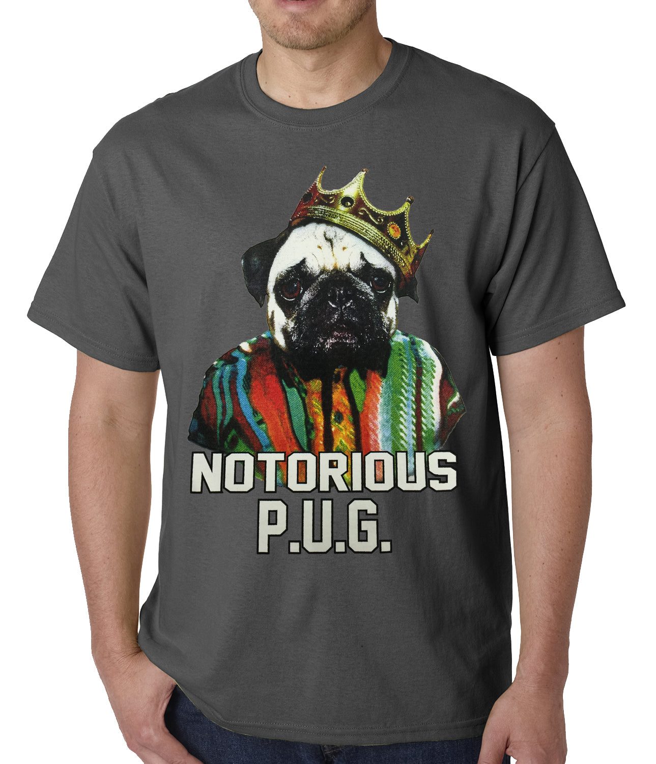 Notorius Pug Life Mens T-shirt