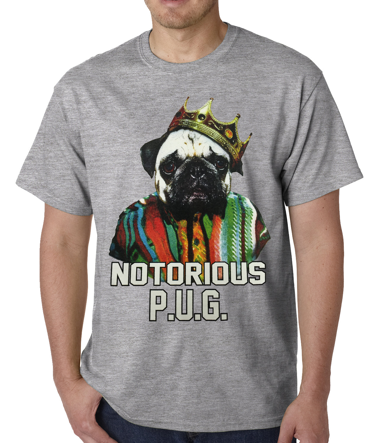 Notorius Pug Life Mens T-shirt