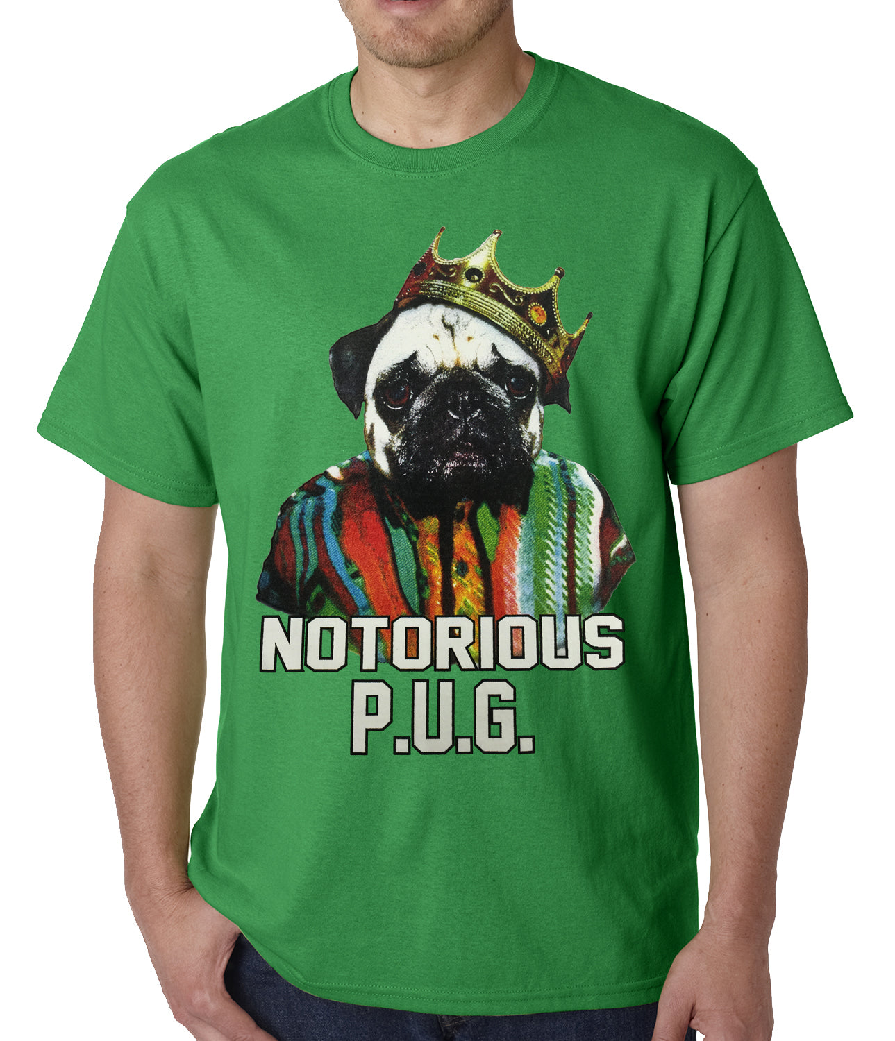 Notorius Pug Life Mens T-shirt