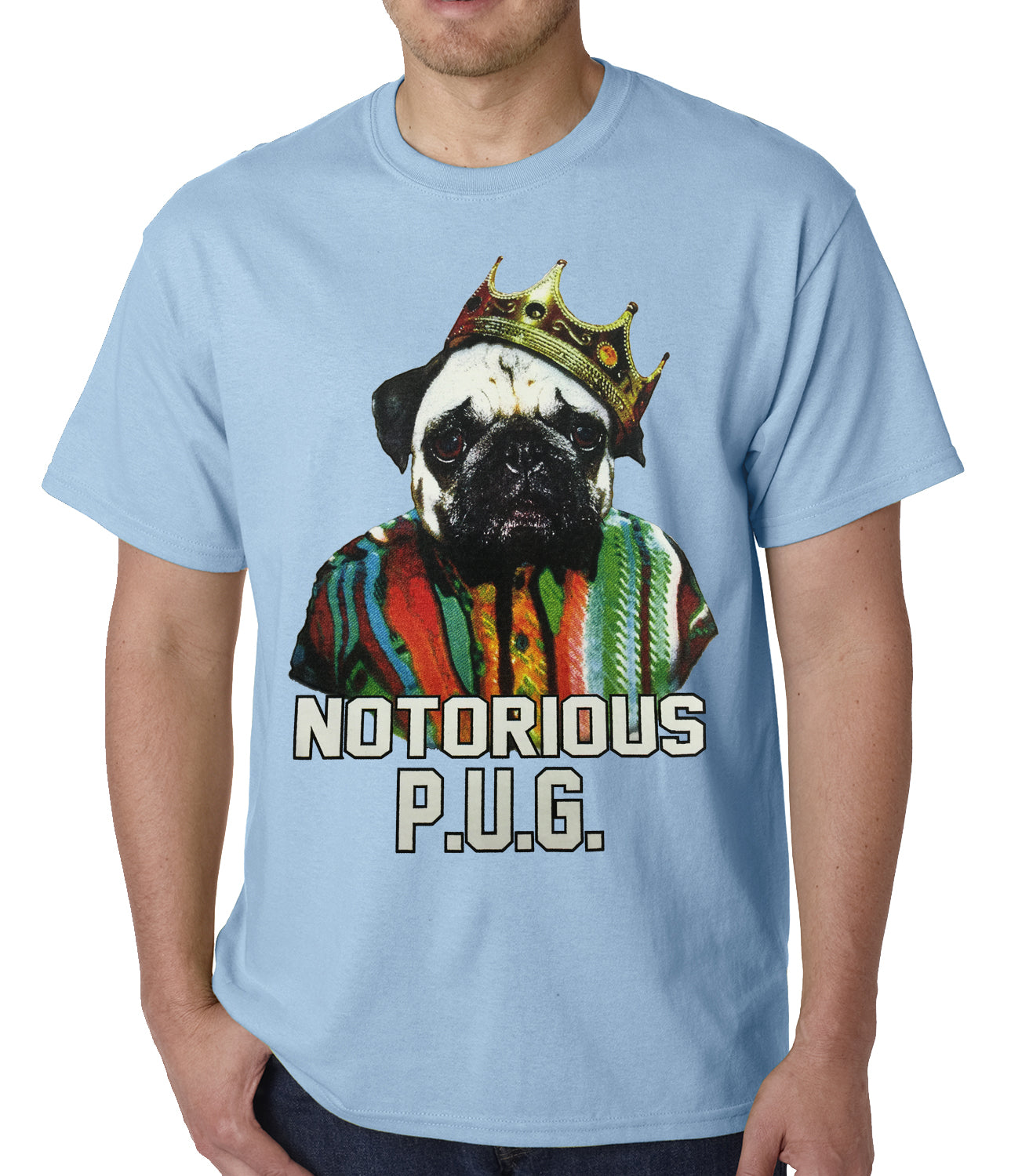 Notorius Pug Life Mens T-shirt