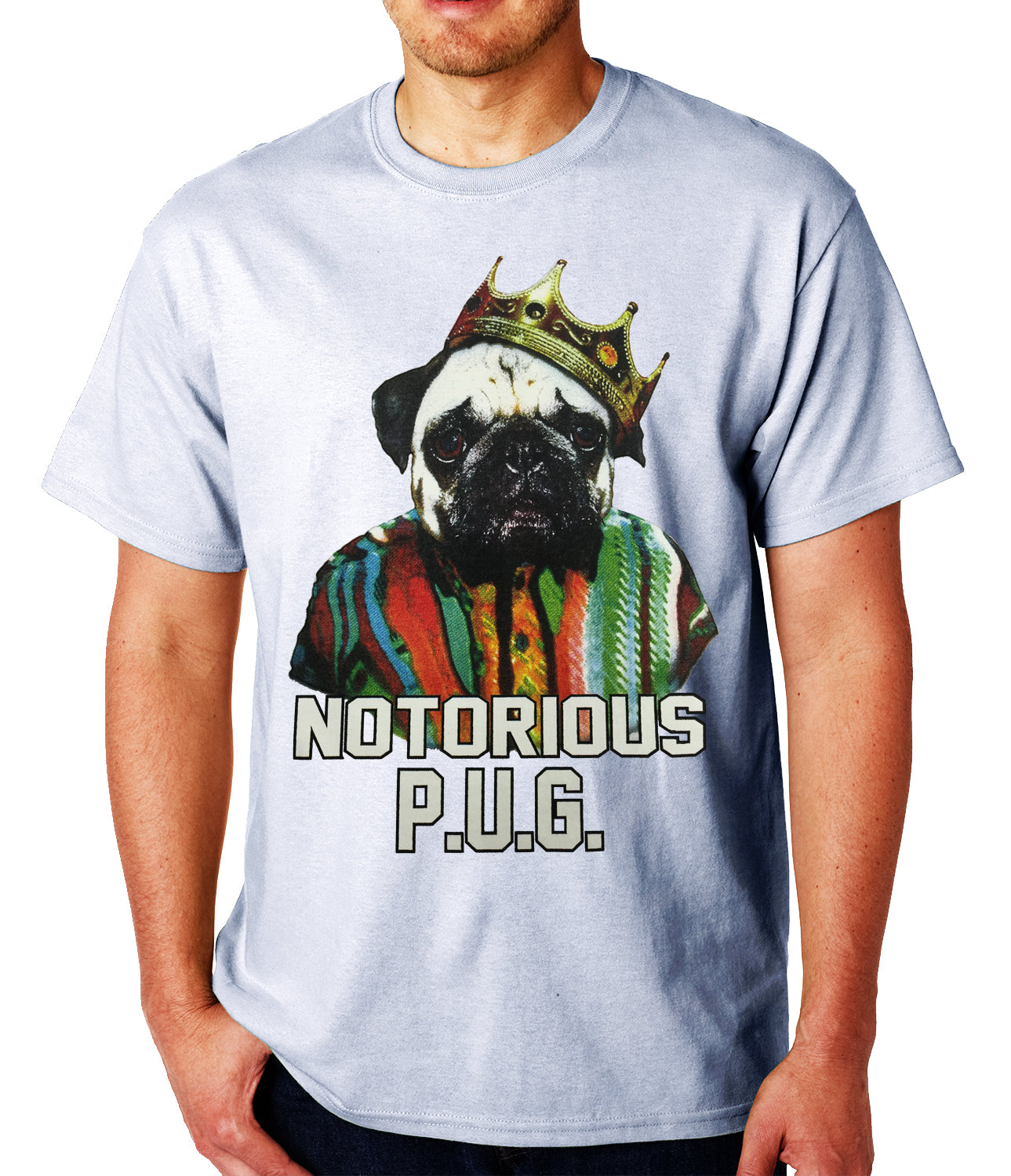 Notorius Pug Life Mens T-shirt
