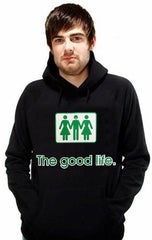 Novelty Sweatshirts - The Good Life Threesome Hoodie