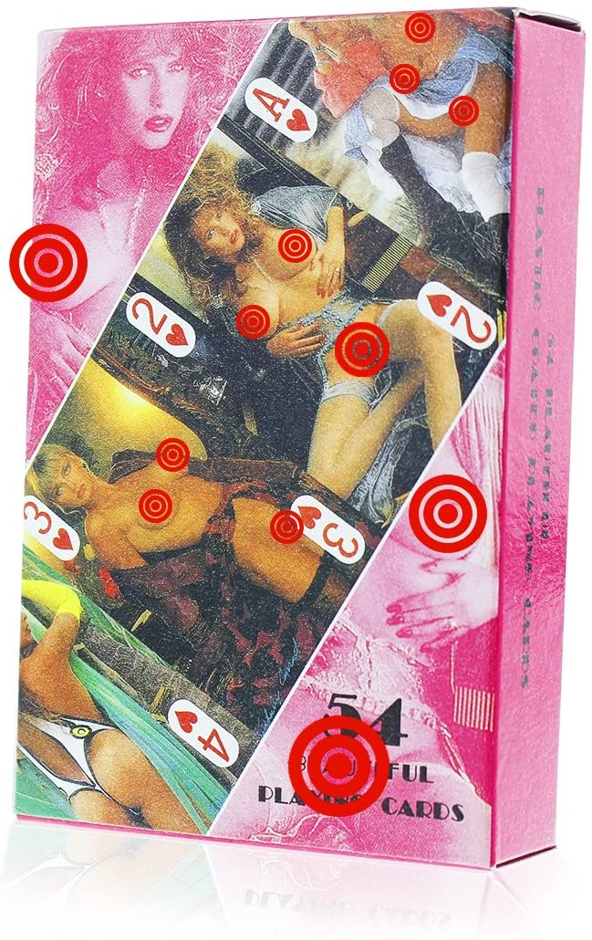 Nude Women Playing Cards