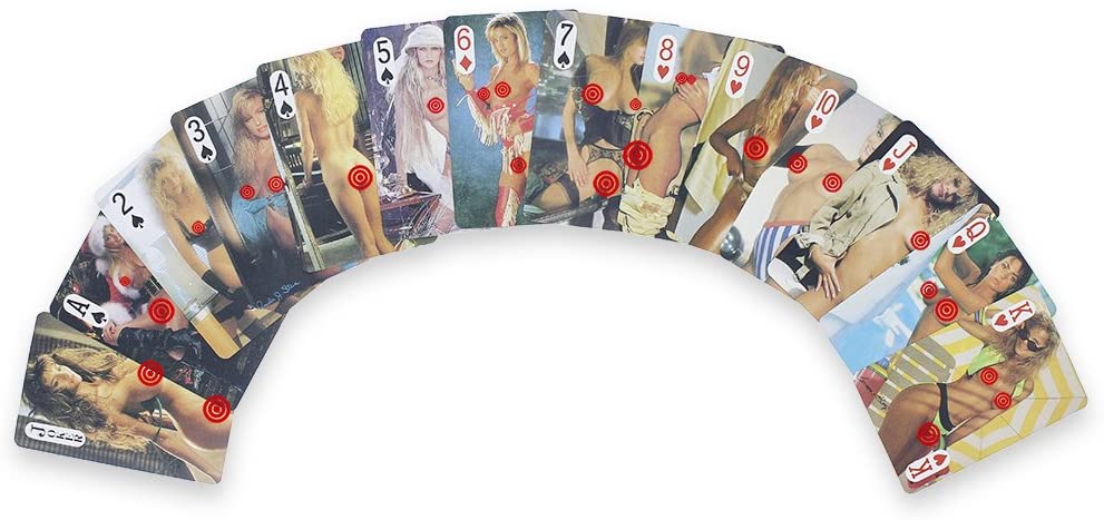 Nude Women Playing Cards