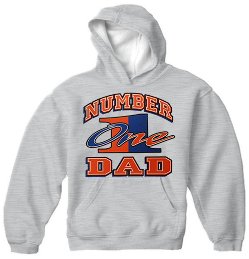 Number One Dad Adult Hoodie