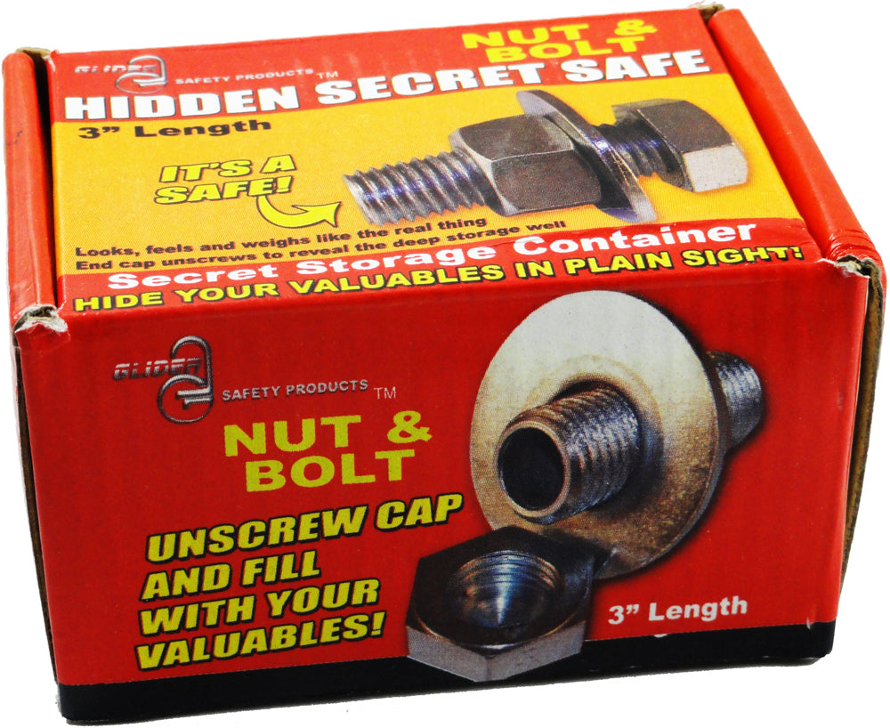 Nut and Bolt Secret Diversion Safe