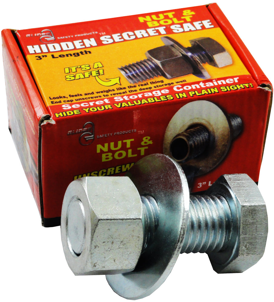 Nut and Bolt Secret Diversion Safe